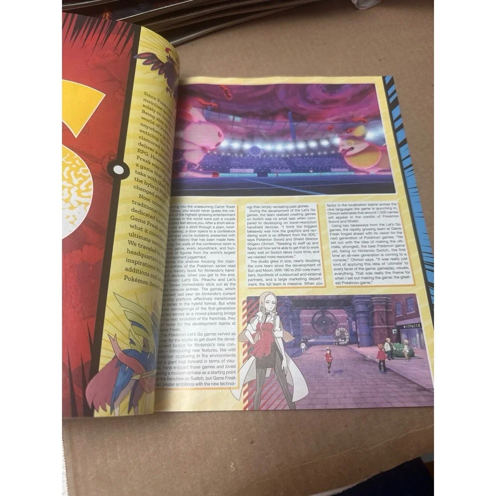 Game Informer Issue 319 Nov 2019 Pokemon Sword Shield Cover Feature Magazine